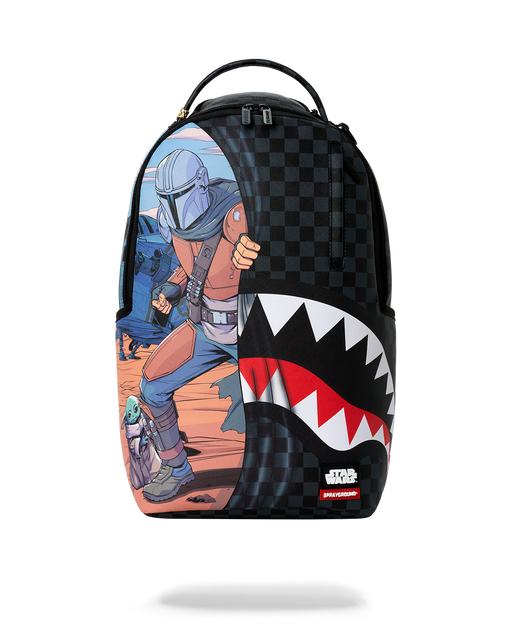 Sprayground Star Wars Mando Grogu Get To The Ship Backpack Bag - Just For Sports