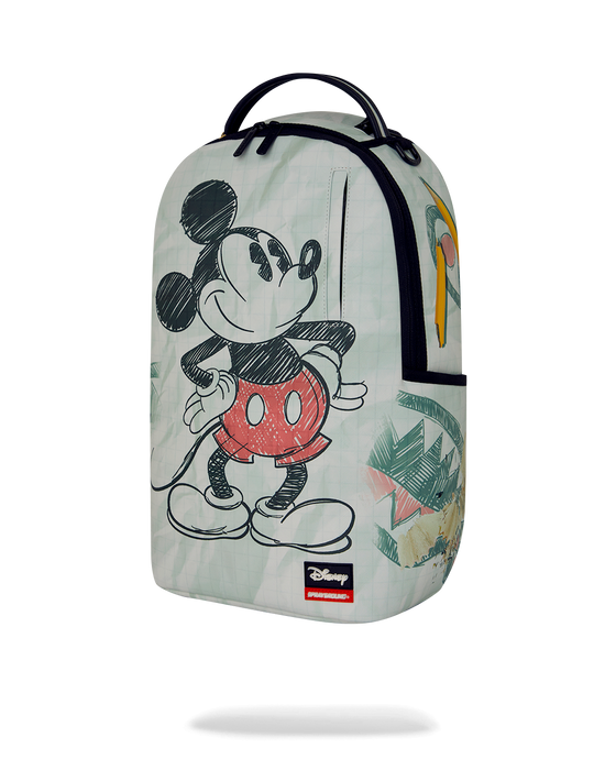 Sprayground Disney Mickey Sketch Backpack Bag - Just For Sports