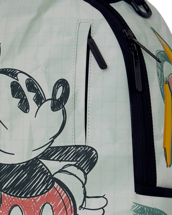 Sprayground Disney Mickey Sketch Backpack Bag - Just For Sports