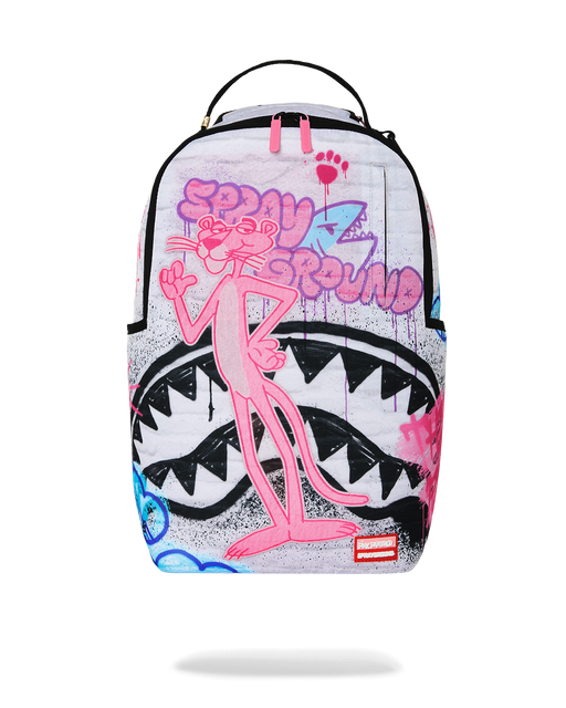 Sprayground Pink Panther Heist Mural Backpack Bag - Just For Sports