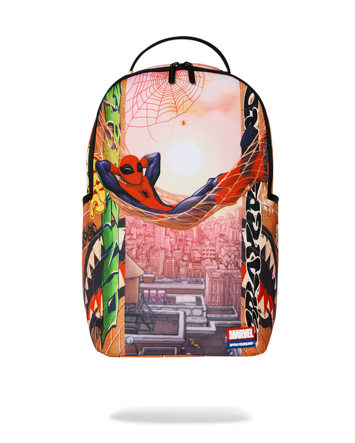 Sprayground Marvel Spiderman Chillin Backpack Bag - Just For Sports