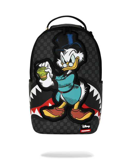 Sprayground Scrooge Mcduck Official Collab - Money Counter Backpack Bag - Just For Sports