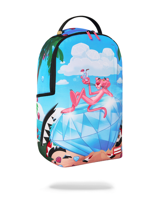 Sprayground Pink Panther Big Ol’ Diamond Backpack Bag - Just For Sports