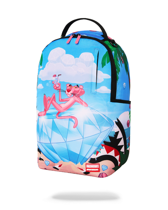 Sprayground Pink Panther Big Ol’ Diamond Backpack Bag - Just For Sports