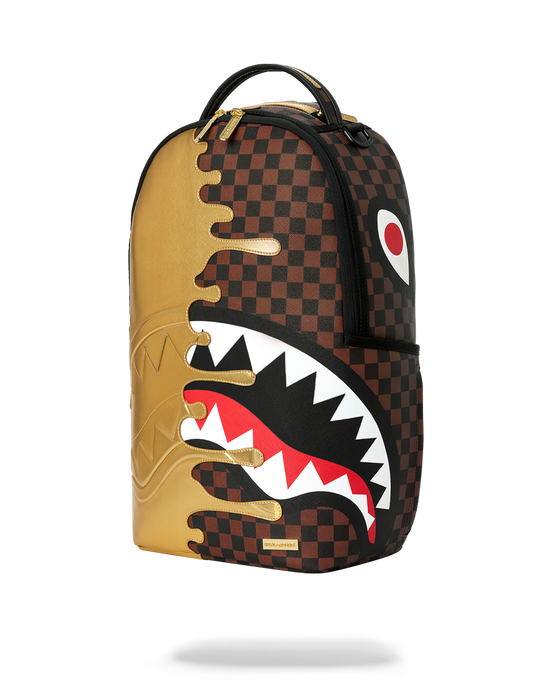 Sprayground Golden Dynasty Backpack Bag - Just For Sports