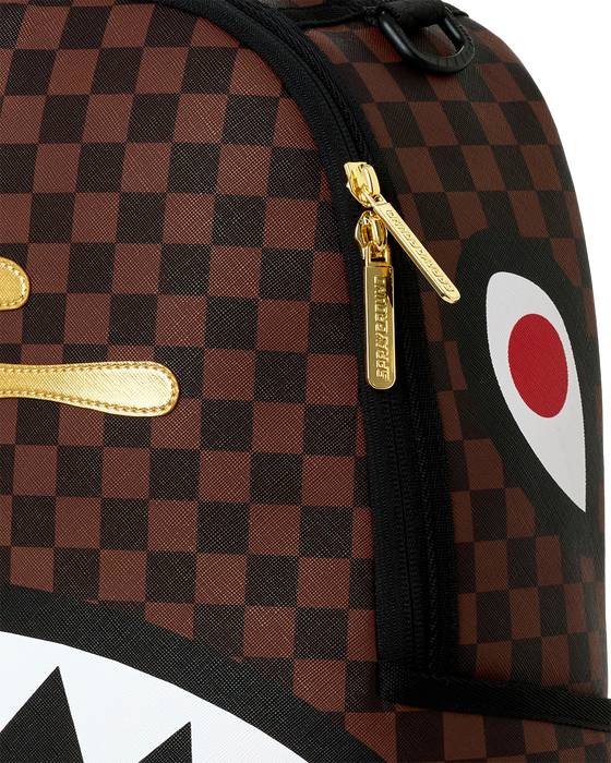 Sprayground Golden Dynasty Backpack Bag - Just For Sports