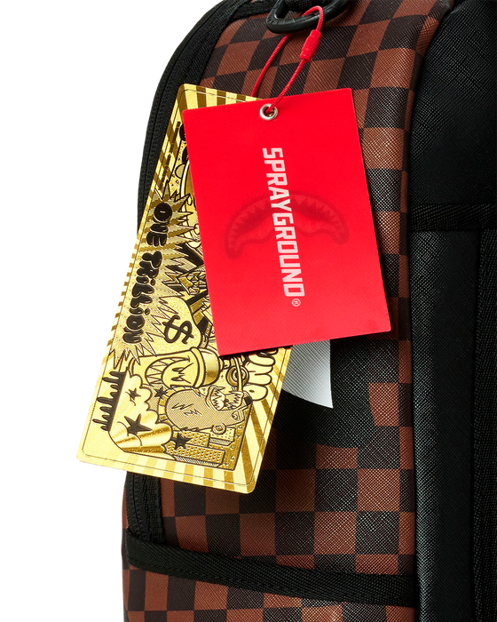 Sprayground Golden Dynasty Backpack Bag - Just For Sports
