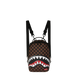 Sprayground Sharks In Paris Grin & Grind Mini Backpack Bag