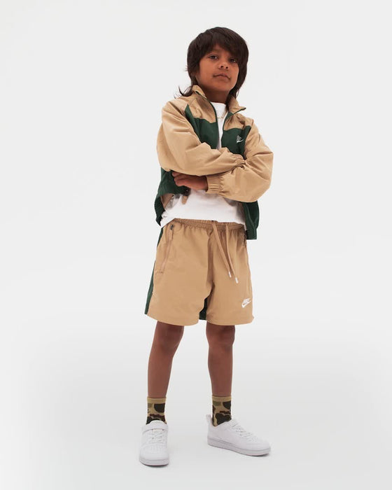 Nike Kids' Court Borough Low Recraft Shoes - White / White / White - Just For Sports