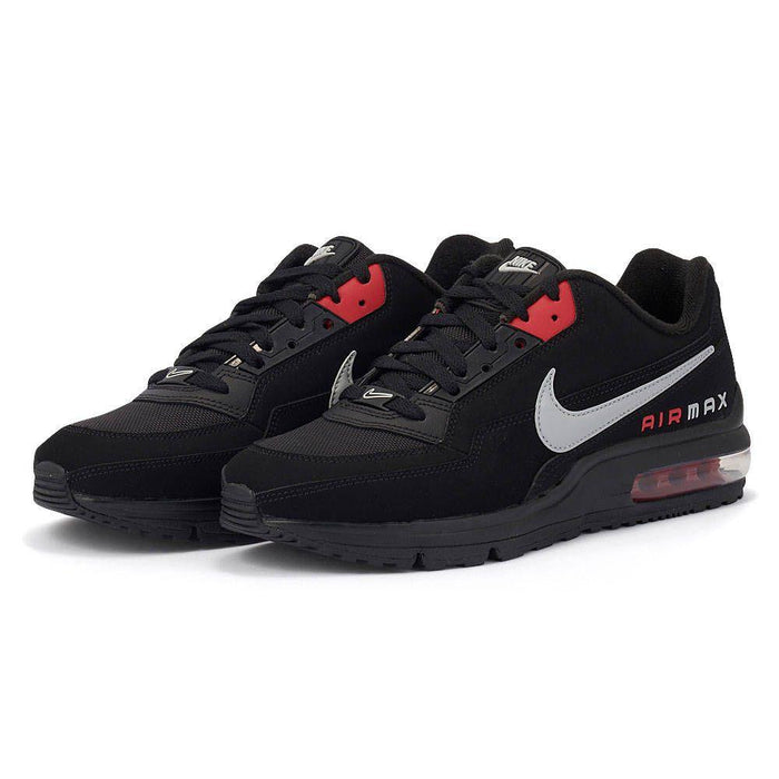 Nike Men's Air Max Ltd 3 Shoes - Black / Smoke Grey / University Red