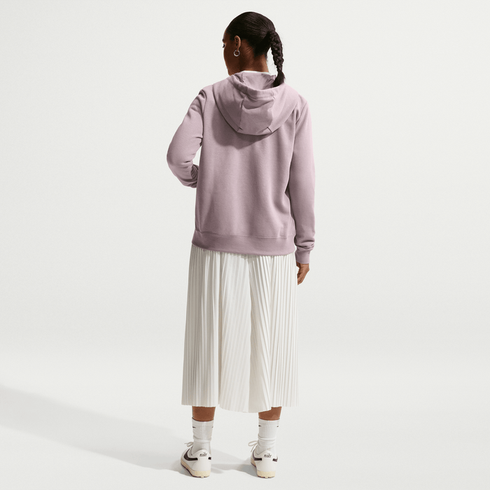 Nike Women's Sportswear Club Fleece Full-Zip Hoodie Apparel - Rose - Just For Sports