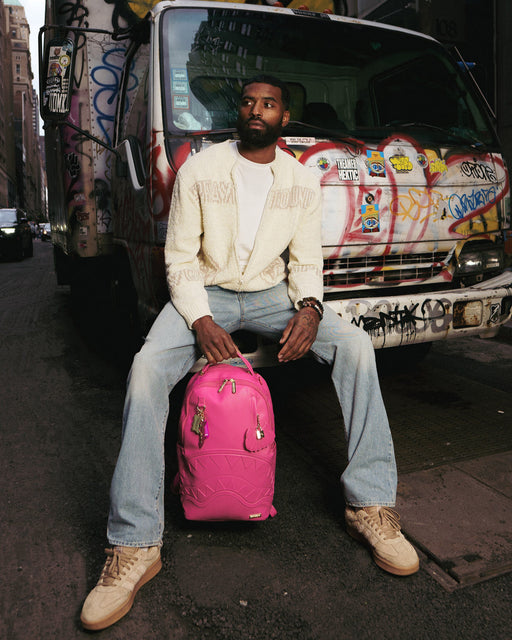 Sprayground Pink Pop Shark Backpack Bag - Just For Sports