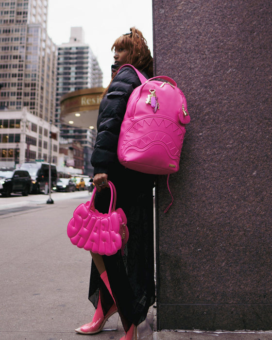 Sprayground Pink Pop Shark Backpack Bag - Just For Sports