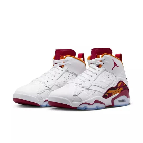 Nike Men s Jordan MVP Shoes White Cardinal Red Vivid Orange Just For Sports