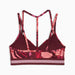 Puma Women's Floral Ribbon Strappy Bra - Ruby - Just For Sports