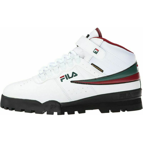 Fila Men's F-13 Shoes - White / Sycamore / Red Just For Sports
