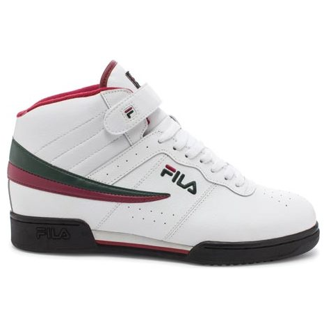 Fila Men's F-13 Shoes - White / Sycamore / Red — Just For Sports