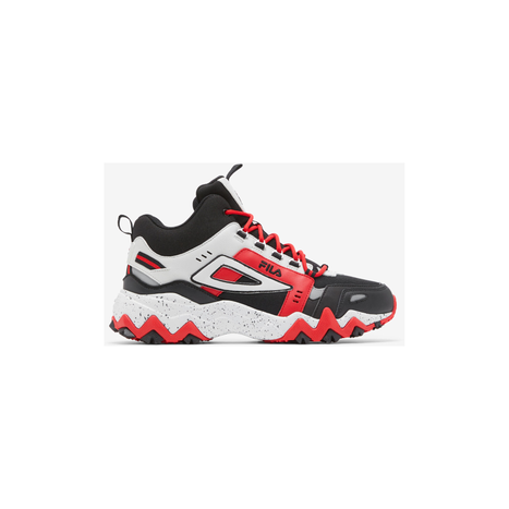 Men's Oakmont TR Mid Shoes - Black / Glacier Gray / Fila Red — Just For Sports