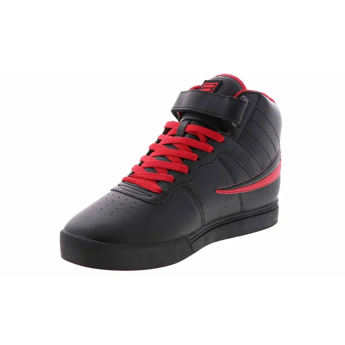 schapen geweer barbecue Fila Men's Vulc 13 Mid Plus Shoes - Black / Red — Just For Sports