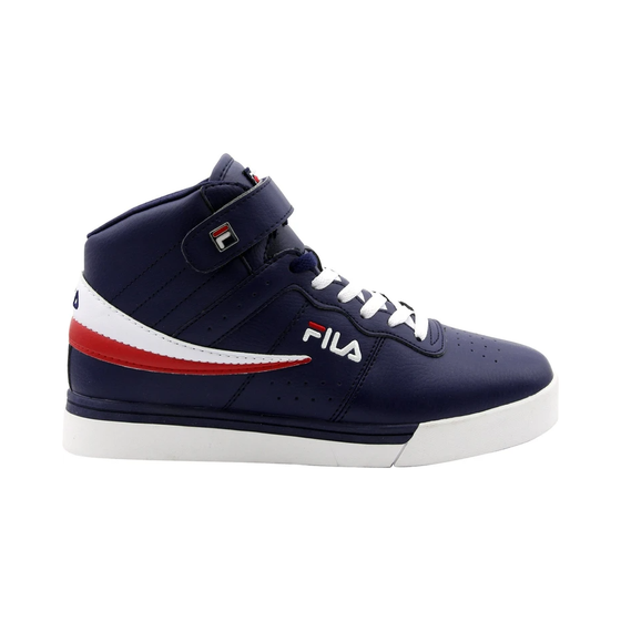 Fila Men's Vulc 13 Mid Plus Shoes - Navy / Red Just For Sports