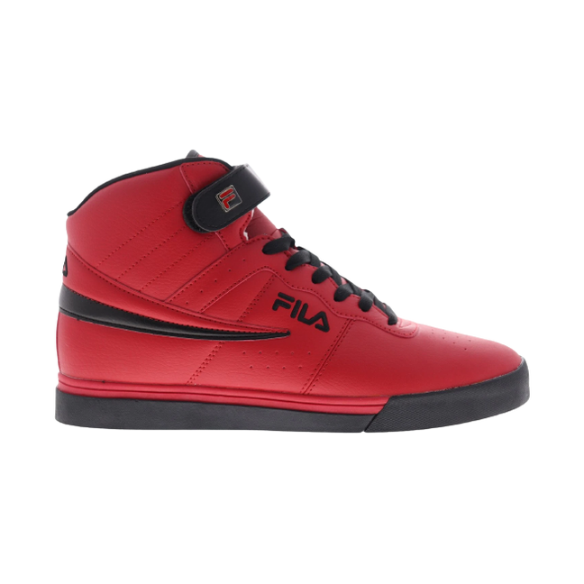 Men’s Low Top Sneakers Shoes Black-Red