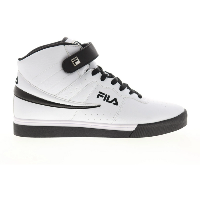 Fila Men's Vulc 13 Mid Plus Shoes - White / Black Just For Sports