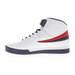 Fila Men's Vulc 13 Mid Plus Shoes - White / Blue / Red Just For Sports