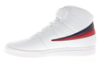 Fila Men's Vulc 13 Mid Plus Shoes - White / Red Just For Sports