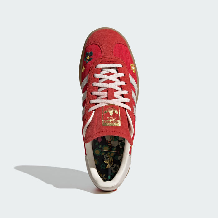 Adidas Women's Gazelle Bold Shoes - Better Scarlet / Off White / Eqt Yellow - Just For Sports