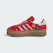 Adidas Women's Gazelle Bold Shoes - Better Scarlet / Off White / Eqt Yellow - Just For Sports