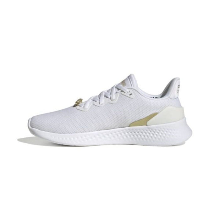Adidas Women's Puremotion SE Shoes - White / Gold Just For Sports Adidas Women's Puremotion SE Shoes - White / Gold Just For Sports
