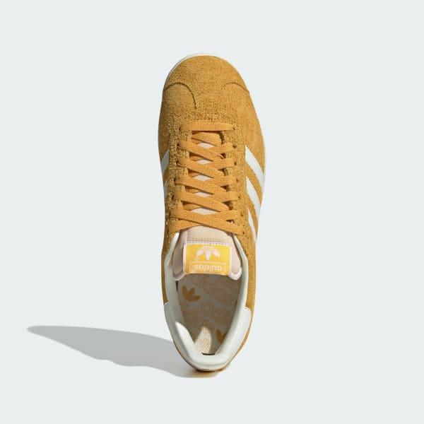 Adidas Men's Gazelle Shoes - Preloved Yellow / Off White / Cream White