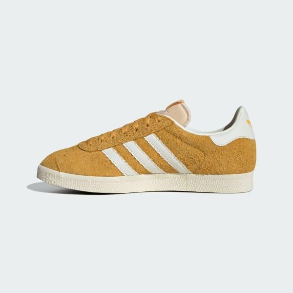 Adidas Men's Gazelle Shoes - Preloved Yellow / Off White / Cream White