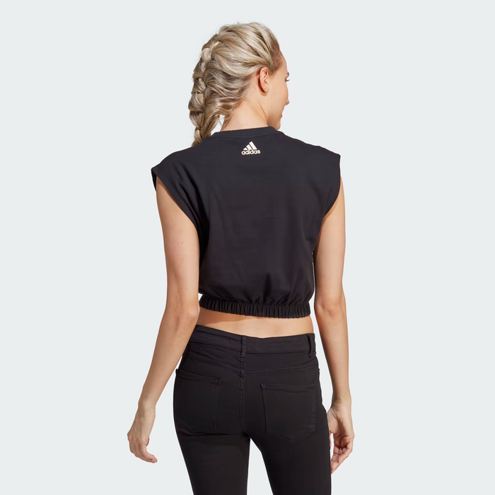 Adidas Women's Farm Rio Sleeveless Tee - Black / Multi