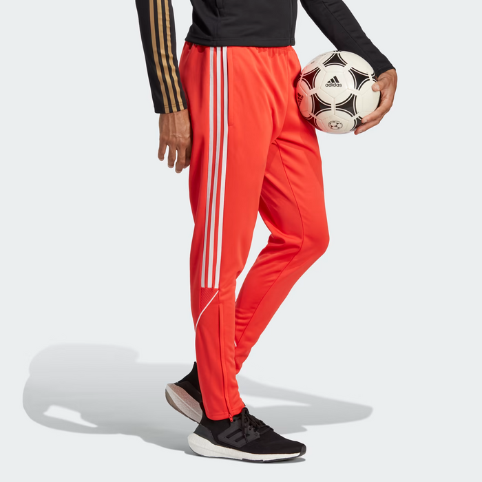 Adidas Men's Tiro Pants - Bright Red / White