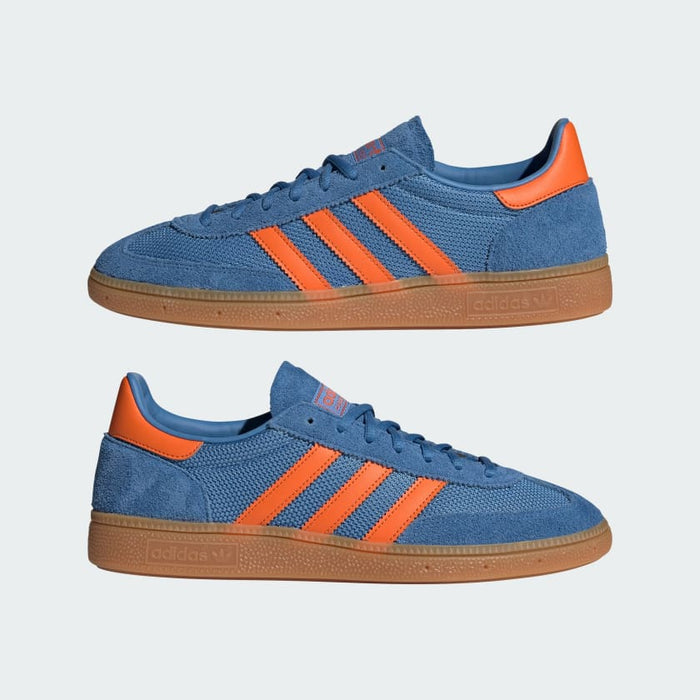 Adidas Men's Handball Spezial Shoes - Focus Blue / Orange / Gum Adidas Men's Handball Spezial Shoes - Focus Blue / Orange / Gum