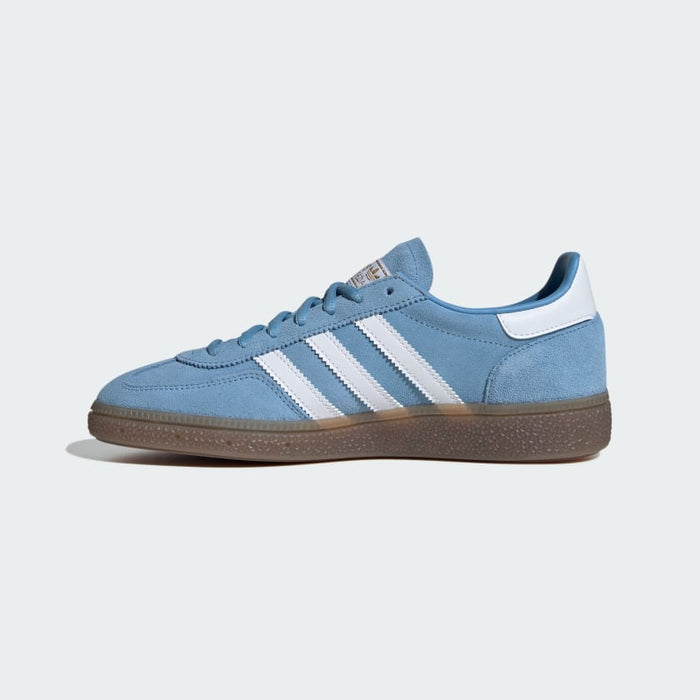 Adidas Women's Handball Spezial Shoes - Light Blue / Cloud White / Gum Just For Sports Adidas Women's Handball Spezial Shoes - Light Blue / Cloud White / Gum Just For Sports