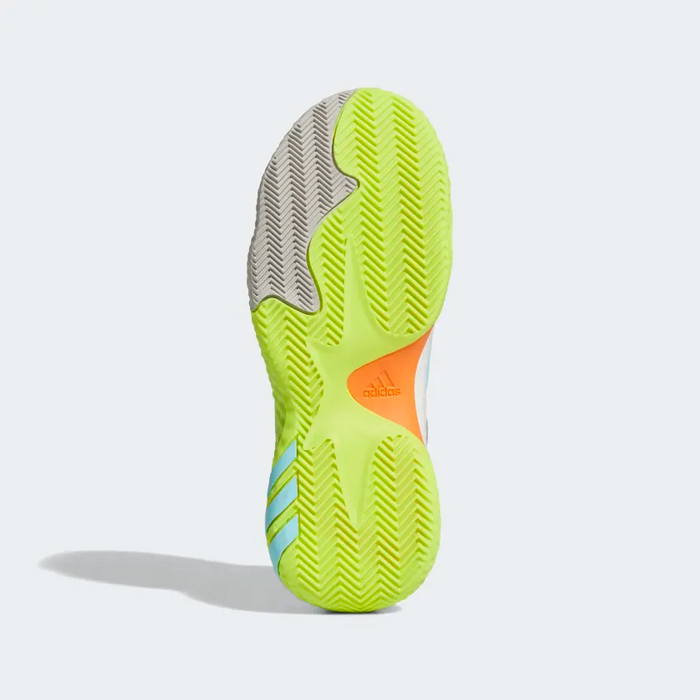 Adidas Men's Harden Vol. 6 Shoes - Pulse Aqua / Team Semi Sol Orange / Solar Yellow