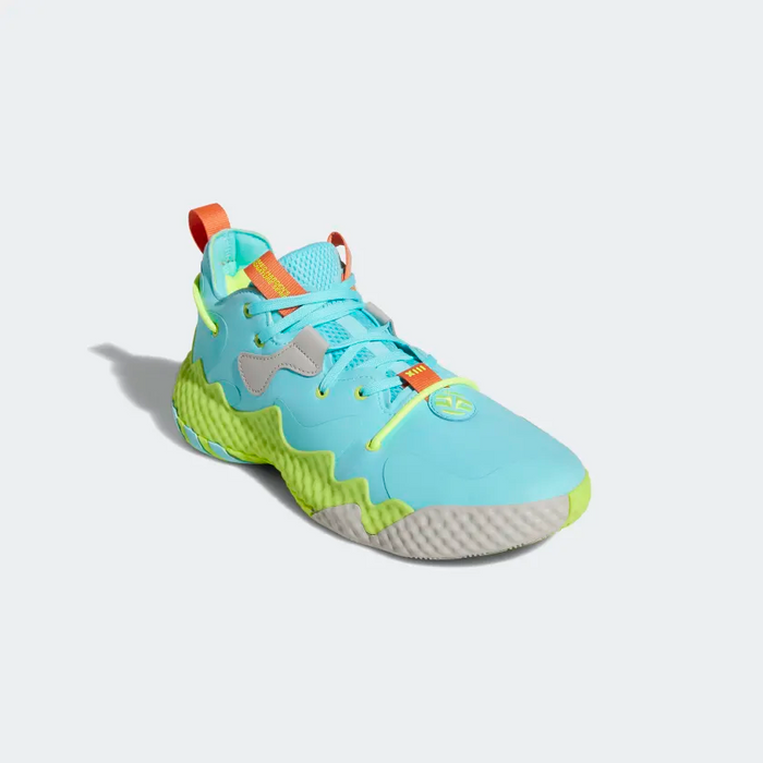 Adidas Men s Harden Vol. 6 Shoes Pulse Aqua Team Semi Sol Orange Just For Sports