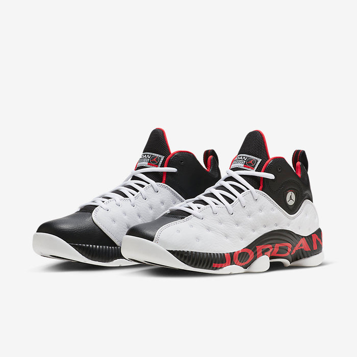 Nike Men's Air Jordan Jumpman Team 2 Chicago Home Shoes - White / Black / Red