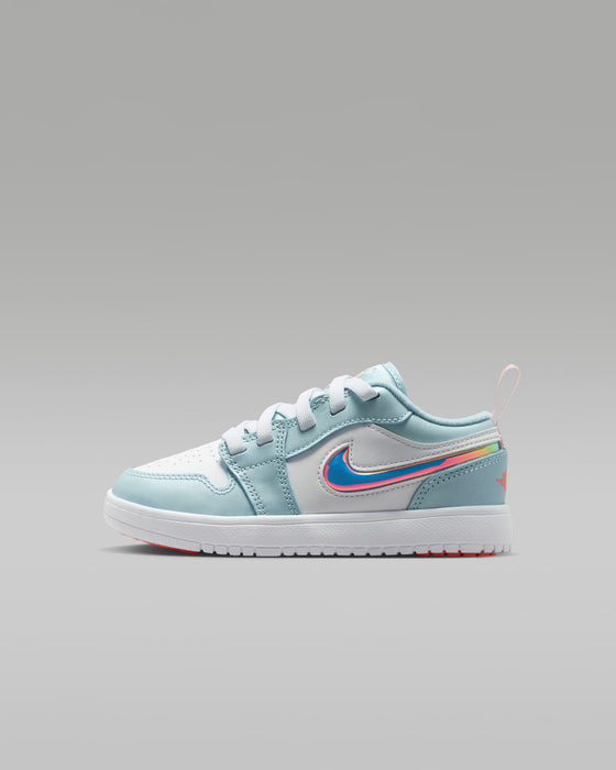 Nike Kids' Jordan 1 Low Alt Shoes - Ocean Bliss / White / Atomic Pink - Just For Sports