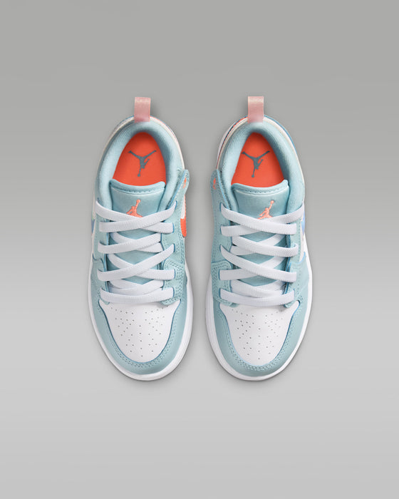 Nike Kids' Jordan 1 Low Alt Shoes - Ocean Bliss / White / Atomic Pink - Just For Sports