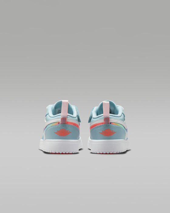 Nike Kids' Jordan 1 Low Alt Shoes - Ocean Bliss / White / Atomic Pink - Just For Sports