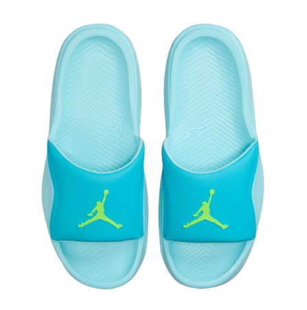 Nike Men's Jordan Franchise Slides Shoes - Chlorine Blue Nike Men's Jordan Franchise Slides Shoes - Chlorine Blue