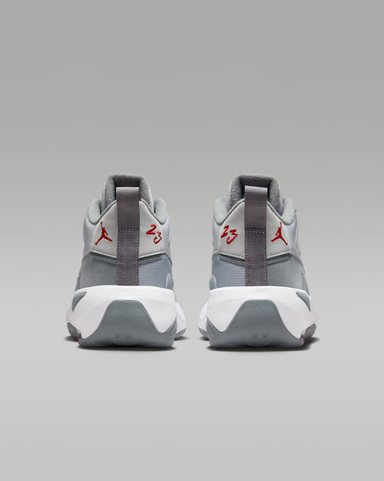 Nike Men's Jordan Max Aura 7 Shoes - Wolf Grey / Cool Grey / White / Varsity Red - Just For Sports