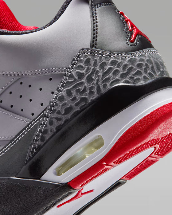 Nike Kids' Son Of Mars Low Shoes - Cement Grey / Black / Fire Red / White - Just For Sports