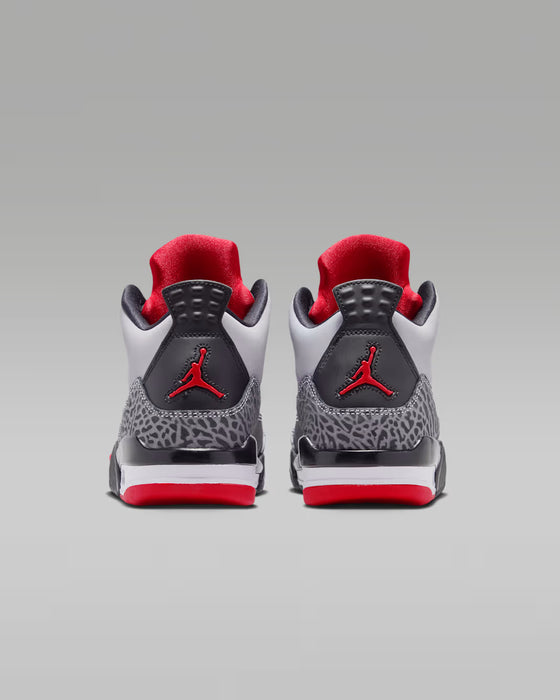 Nike Kids' Son Of Mars Low Shoes - Cement Grey / Black / Fire Red / White - Just For Sports