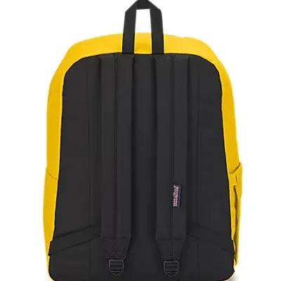 dark yellow jansport backpack Watch Review of Cross Town on Amazon Live front utility pocket with organizer JanSport Superbreak Backpack - Lemon