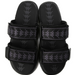 Kappa 222 Banda Aster 1 Sandals - Black / DK Grey Just For Sports