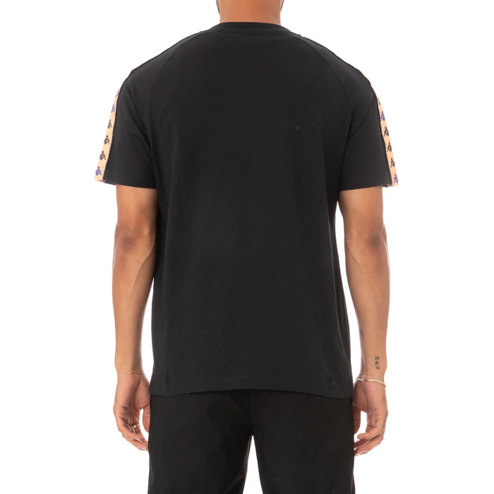 Kappa 222 Banda Deto T Shirt Black Just For Sports